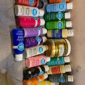 Acrylic paints